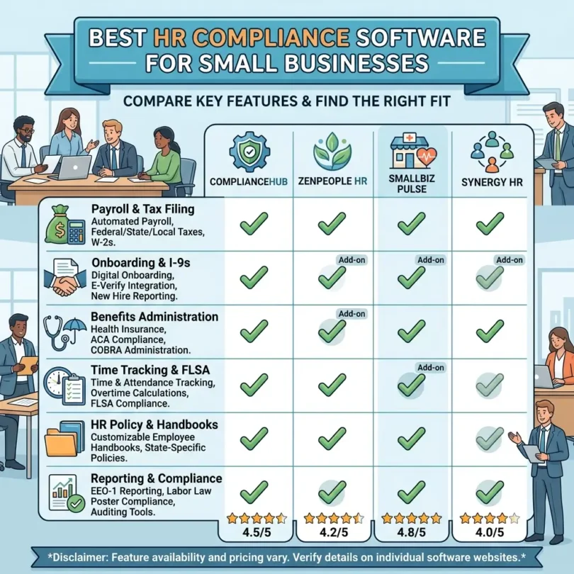 Best HR Compliance Software for Small Businesses