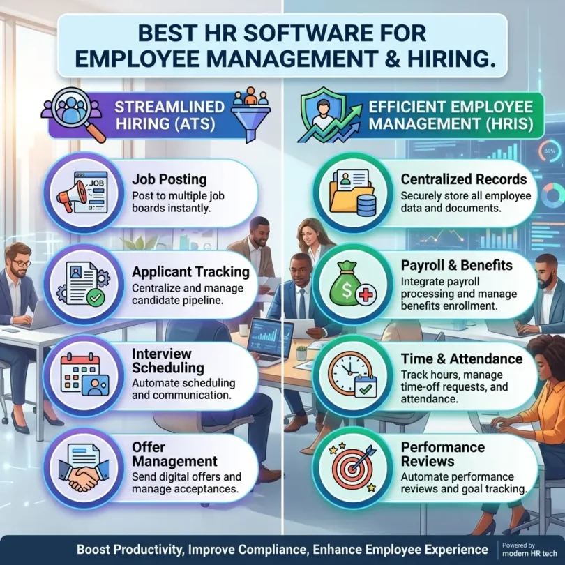 HR Software for Employee Management and Hiring