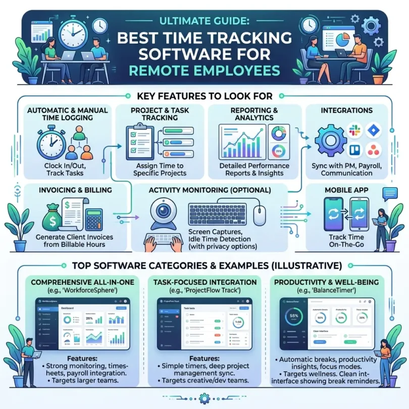 Time Tracking Software for Remote Employees